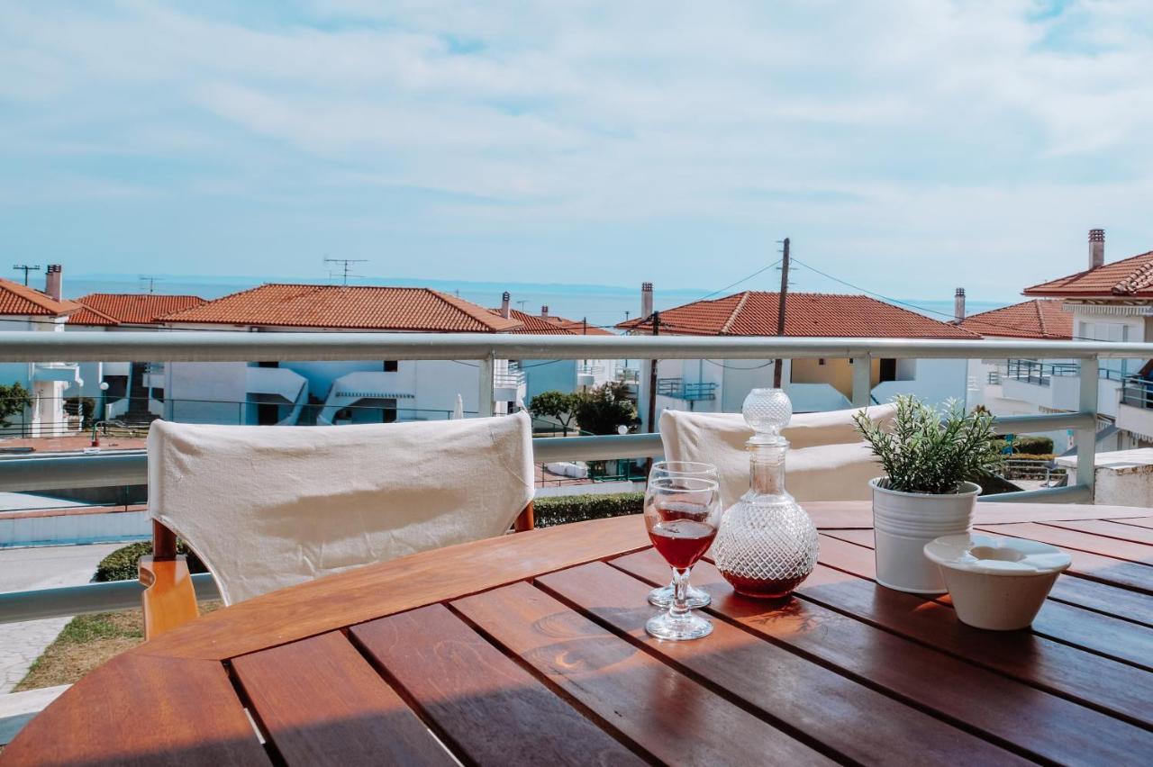 Dimitra'S Sunset View Apartment Kalyves Polygyrou Exterior foto